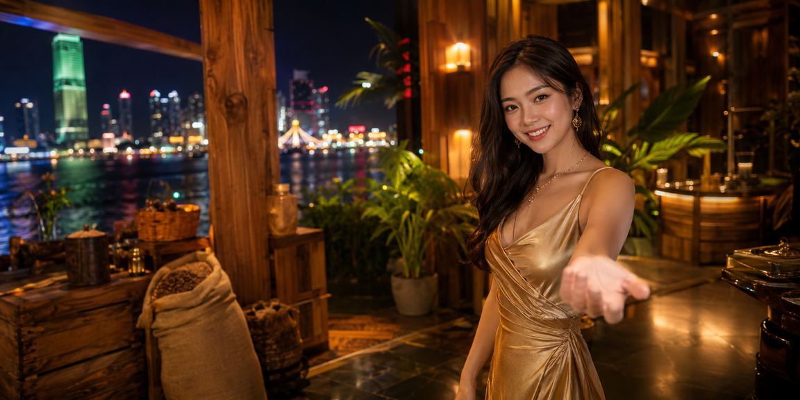 Không khí giải trí casino tại TP.HCM buổi tối với nhiều người tham gia